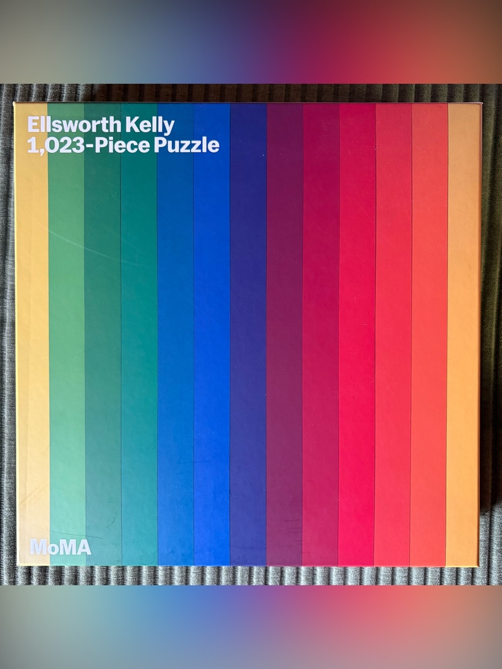 MoMA Design Store Ellsworth Kelly Spectrum IV 1000 Pc Jigsaw Puzzle